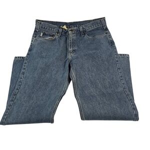 Carhartt B460 DPS Relaxed Fit Men's Jeans 38x32 Blue Denim Workwear